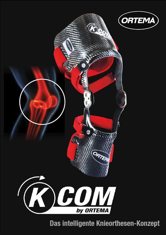 Ortema K-COM Das intelligente Knieorthesen-Konzept